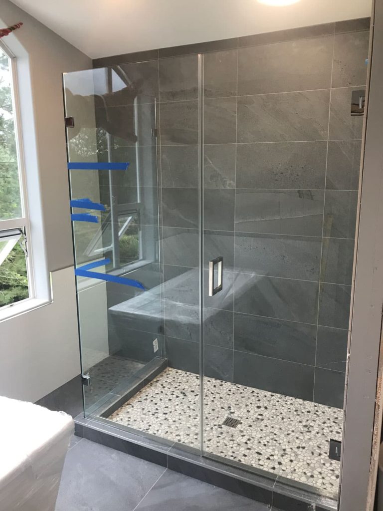 glass shower doors near me