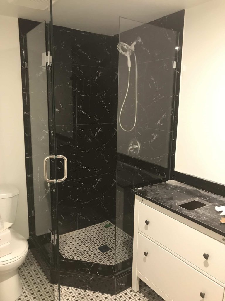 glass shower doors near me