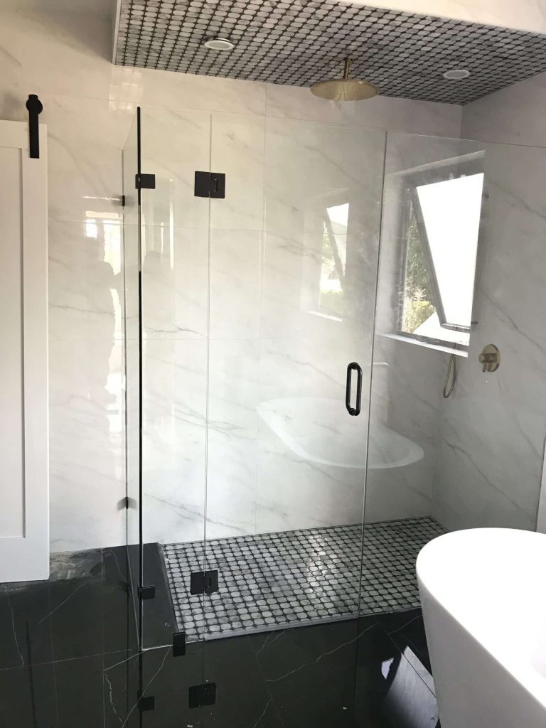 glass shower doors near me