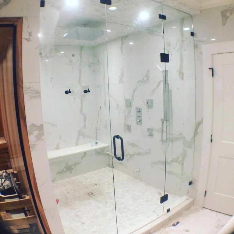 glass shower doors near me