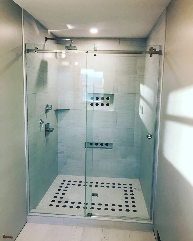 glass shower doors near me