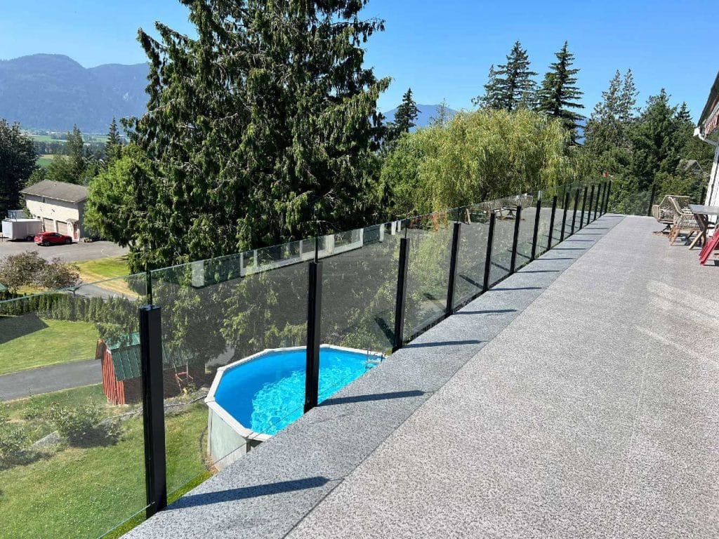 Glass Railing Costs In Coquitlam, Maple Ridge, Surrey, Langley, Burnaby & New Westminster. Interior, Exterior, Custom Railings, Bracket Pricing & Pool Fence.