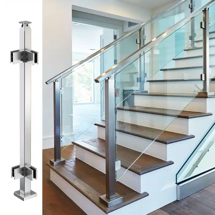 Modular and Prefab Glass Railing Kits