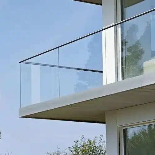 Balcony Glass Railings in Port Moody