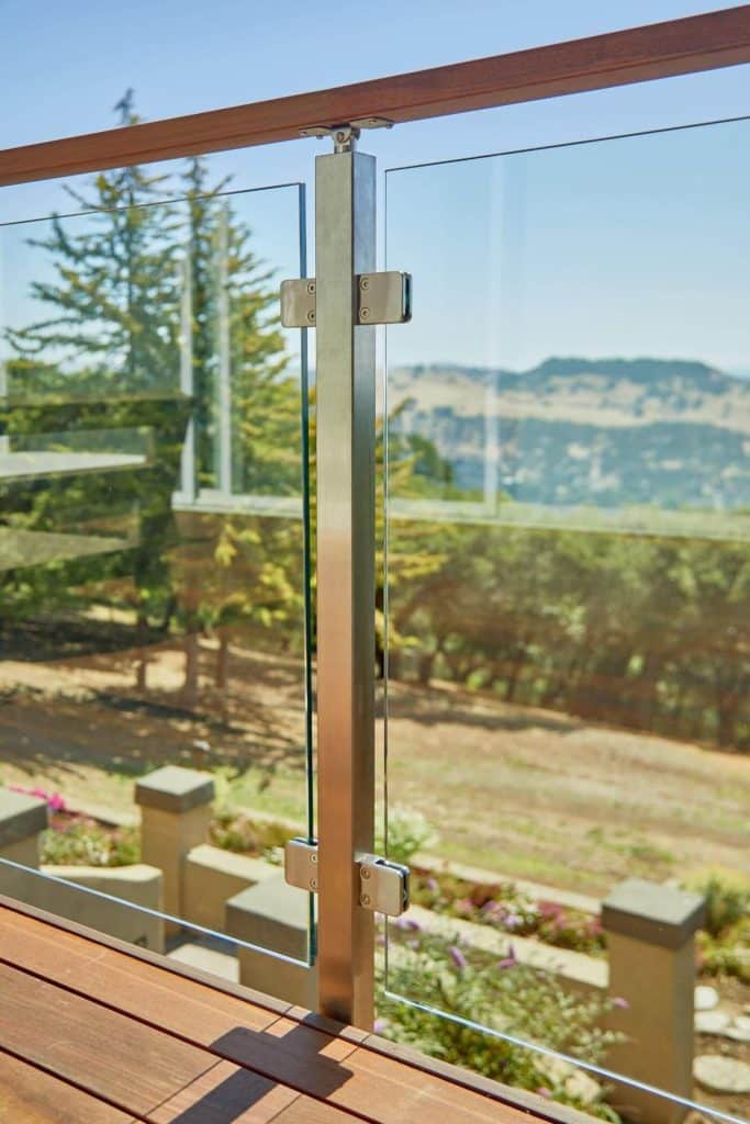 Deck Glass Railings coquitlam