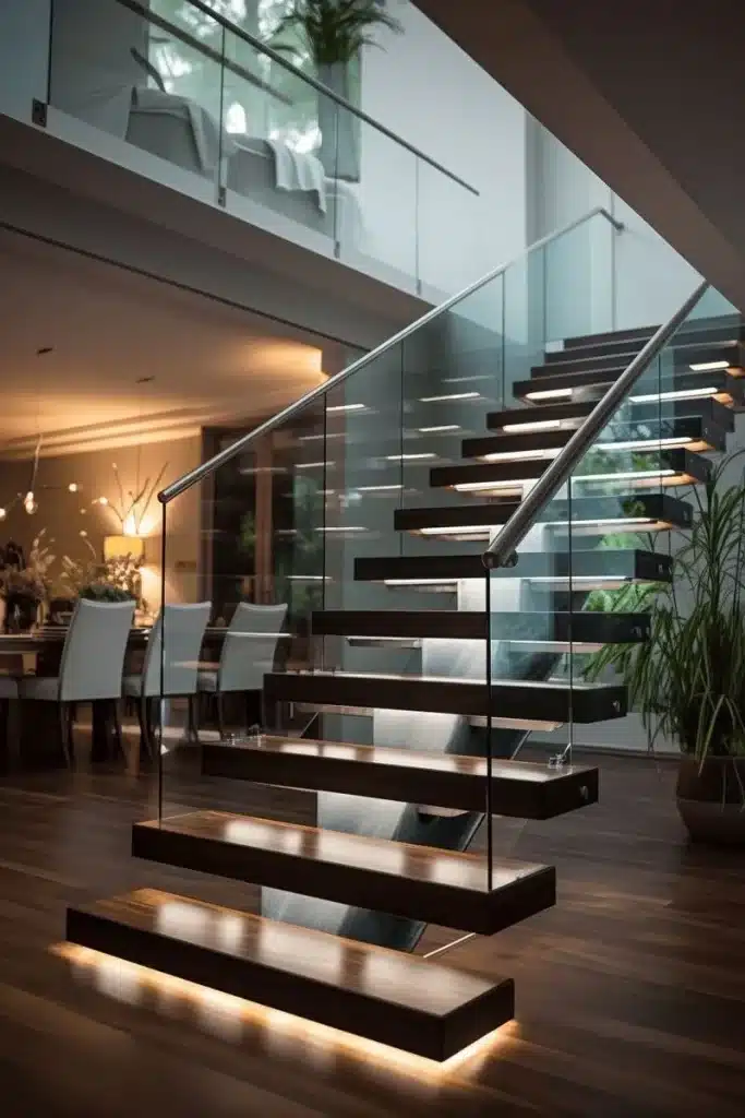 Interior Glass Railings in Port Moody