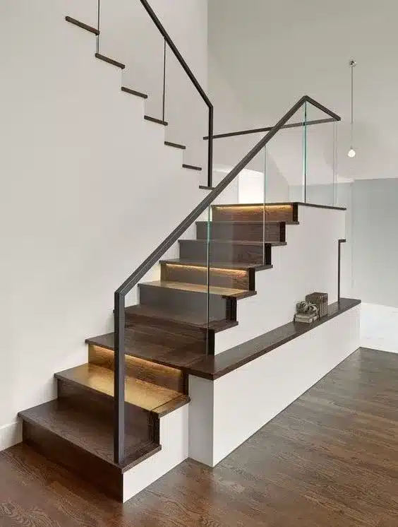 Staircase Glass Railings Port Coquitlam