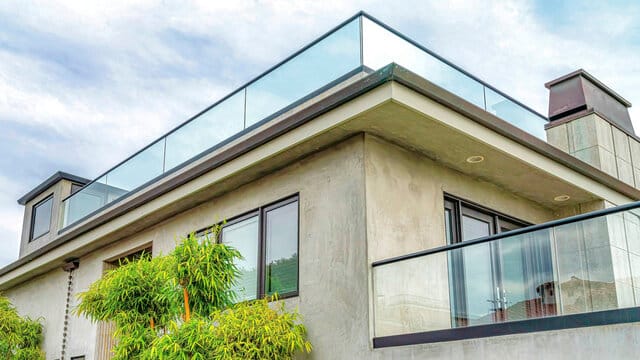 Rooftop & Terrace Glass Railings Maple Ridge