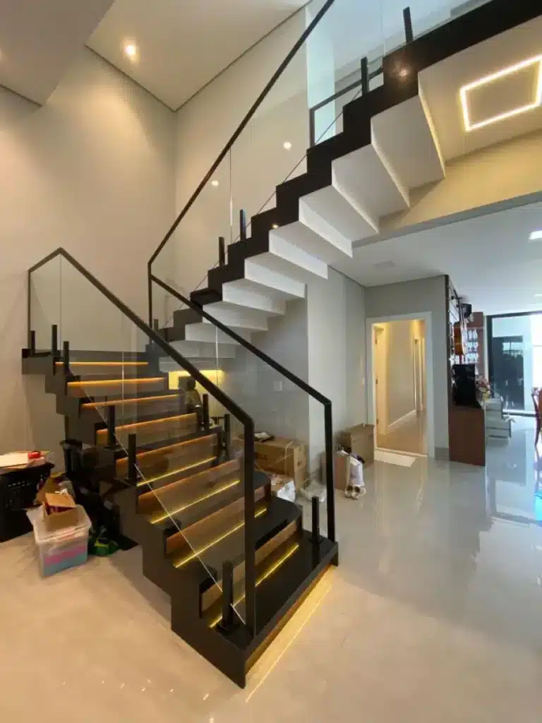 Staircase Glass Railings Port Moody
